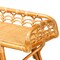 Bali & Pari Nayana Modern Bohemian Natural Rattan 2-Tier Console Table 243-13397-ZORO - alternate 6